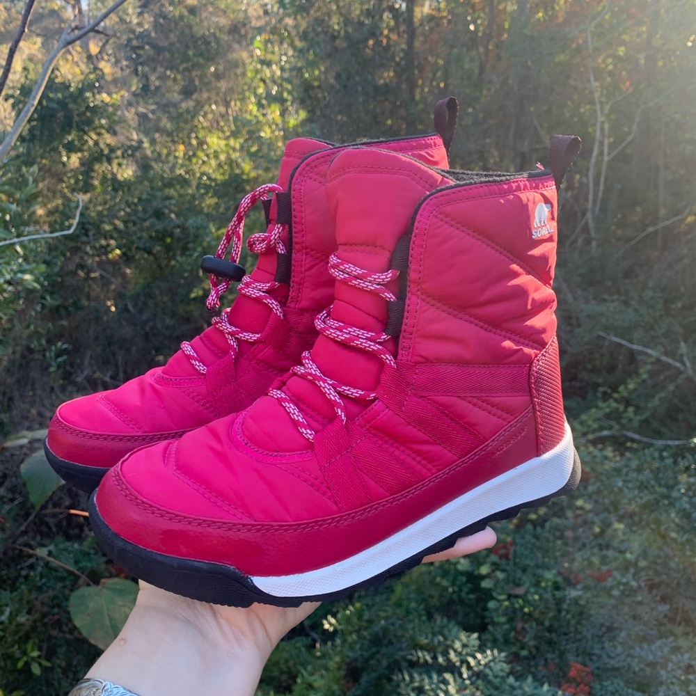 Sorel kids waterproof boots size 4 eu 35 nwot